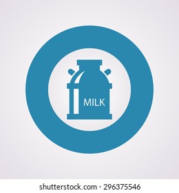 Vector illustration of modern farm icon