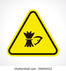 Vector illustration of modern farm icon