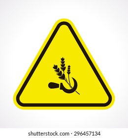 Vector illustration of modern farm icon