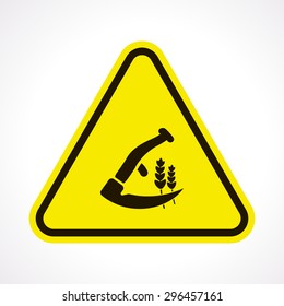 Vector illustration of modern farm icon