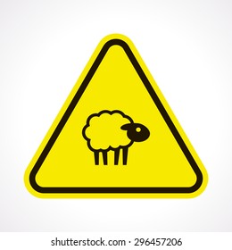 Vector illustration of modern farm icon