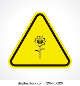 Vector illustration of modern farm icon