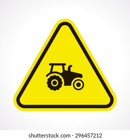 Vector illustration of modern farm icon