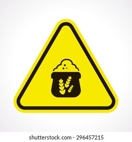 Vector illustration of modern farm icon