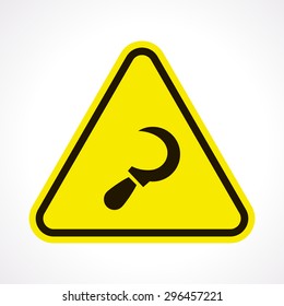 Vector illustration of modern farm icon