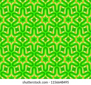 Vector illustration. Modern floral pattern. Seamless design for scrapbooking, background, interior.