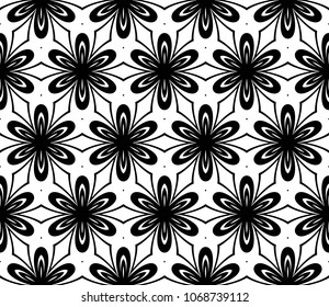 Vector illustration. Modern geometric pattern. Seamless design for scrapbooking, background, interior