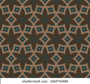 Vector illustration. Modern geometric pattern. Seamless design for scrapbooking, background, interior ornament.