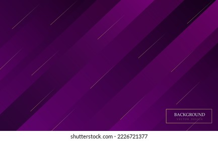Vector illustration. Modern geometric purple-purple background, lines with a soft gradient. Background for the site, banner, wallpaper.
