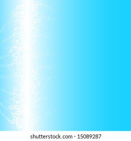 Vector illustration of a modern glowing border abstract background with copy space.