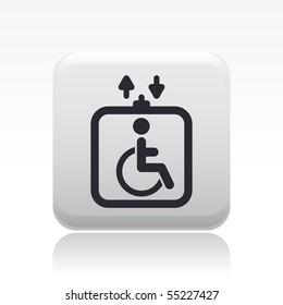 Vector illustration of modern icon