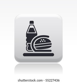 Vector illustration of modern icon