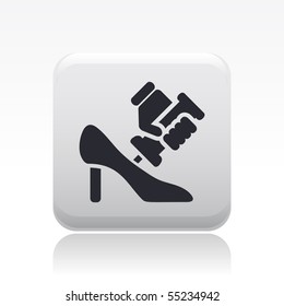 Vector illustration of modern icon