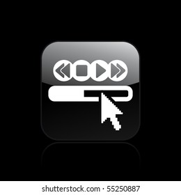 Vector illustration of modern icon