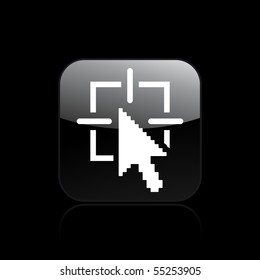 Vector illustration of modern icon