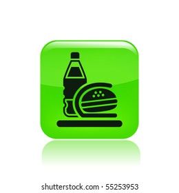 Vector illustration of modern icon