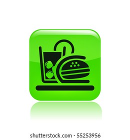 Vector illustration of modern icon