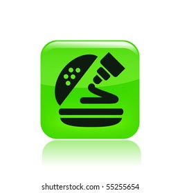 Vector illustration of modern icon