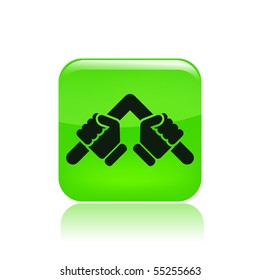Vector illustration of modern icon