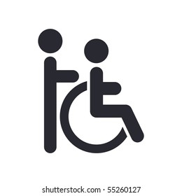 Vector illustration of modern icon
