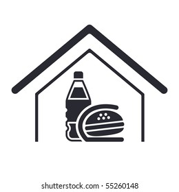 Vector illustration of modern icon