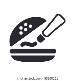 Vector illustration of modern icon
