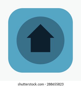 vector illustration of modern icon arrow