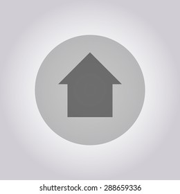 vector illustration of modern icon arrow
