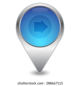 vector illustration of modern icon arrow