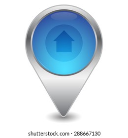 vector illustration of modern icon arrow