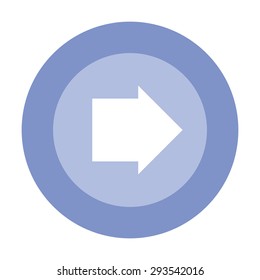 vector illustration of modern icon arrow