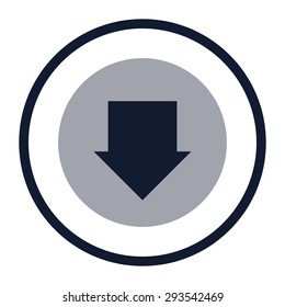 vector illustration of modern icon arrow
