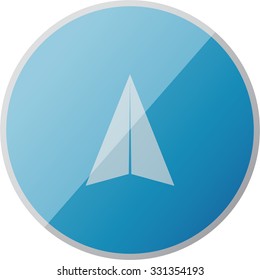 vector illustration of modern icon arrow