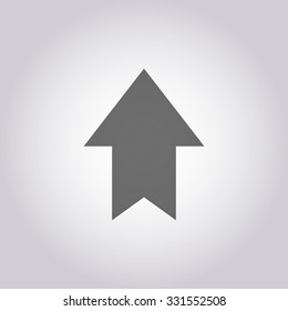 vector illustration of modern icon arrow