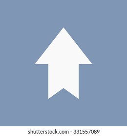 vector illustration of modern icon arrow