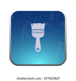 vector illustration of modern icon art brush 