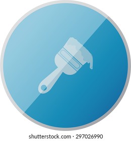vector illustration of modern icon art brush 