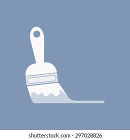 vector illustration of modern icon art brush 