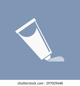 vector illustration of modern icon art paints