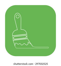 vector illustration of modern icon art brush 