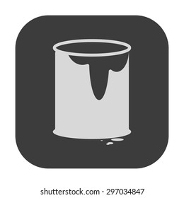 vector illustration of modern icon art paints