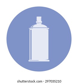 vector illustration of modern icon art paints