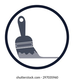 vector illustration of modern icon art brush 