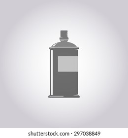 vector illustration of modern icon art paints