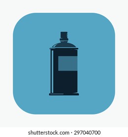 vector illustration of modern icon art paints