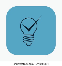 vector illustration of modern icon art idea
