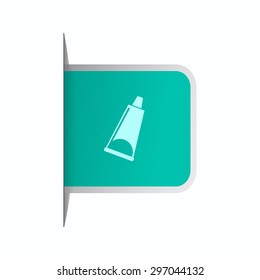 vector illustration of modern icon art paints