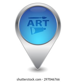vector illustration of modern icon art paints