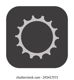 vector illustration of modern icon bike cassettes