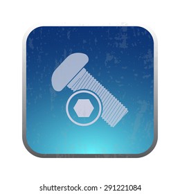 vector illustration of modern icon bolt